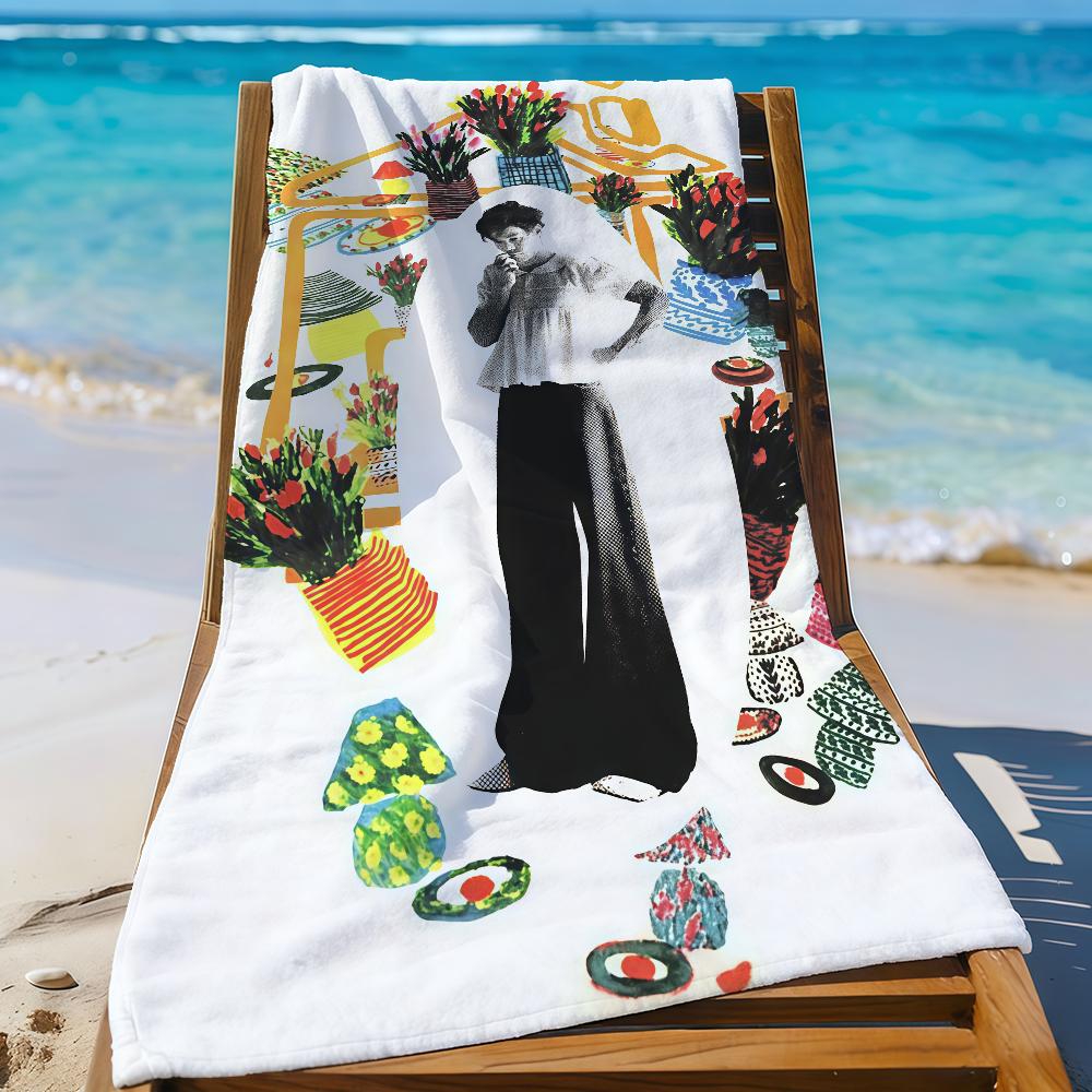 

Полотенце Singer H-Harry Fashion S-Styles-S Спортивное Быстросохнущее Туристическое Снаряжение для Кемпинга Пескозащитное Мягкое Легкое Большое Пляжное Полотенце W30*H60(CM)