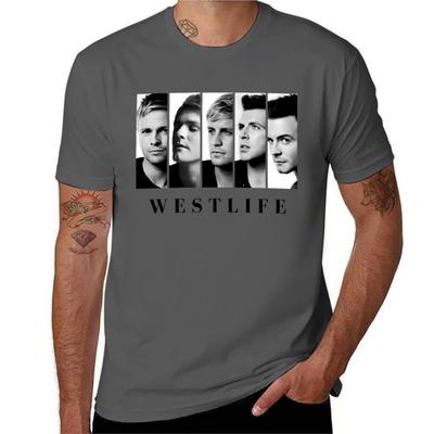 Westlife Vintage Members Tshirt Blacks Shirts Graphic Tees Heavy Weight T Shirts for Men
