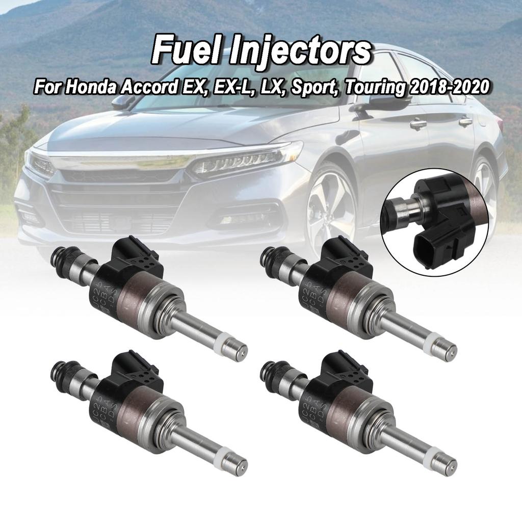 4PCS Fuel Injectors 16010-5PA-305 Fit for Honda Accord 2018-2020 CR-V 2017-2020 1.5L