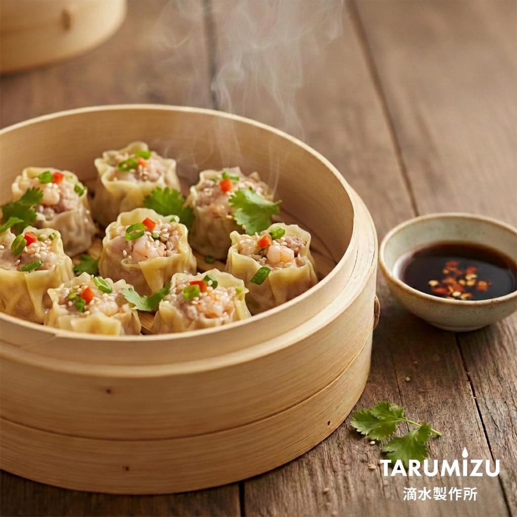 In LDK-Qualität Teisui Seisakusho Bambus mit Deckel und 30 Blatt Dampfpapier Dampfgarer Kommerziell [Vorgestellt in Magazin, A+] Dampfgarer, 24cm, 2-stöckig,