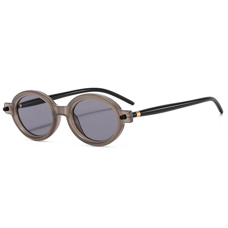 Vintage Round Sunglasses Women Luxury Brand Designer Uv400 Men High Quality Oval Sun Glasses Female Hombre