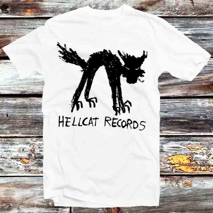 

Vinyl Records Seattle Record Store Music Cat Hellcat T Shirt B561 S