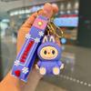Kawaii Fashion Doll Keychain Car Key Holder Keyrings Figure Fashion Doll Pendant for Backpack Accessories Jewelry Kids Toy Gifts