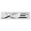 3D ABS GT X1~X7 Letter Badge Sticker Rear Trunk emblem Decal High-Quality Automotive Exterior Accessories
