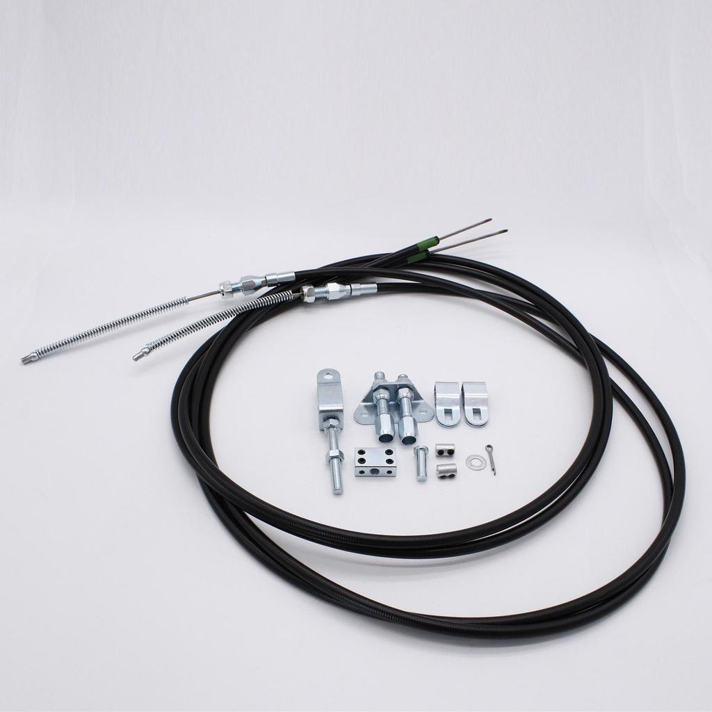 330-9371 Emergency Parking Brake Cable Set Simple Installation Automotive Accessories Handbrake Cable Assembly Universal