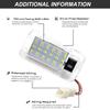 1PC Xenon White LED Trunk Cargo Area Light w/Switch Compatible With For Newer Lexus,Newer For Toyota w/Single LED Room Lamp