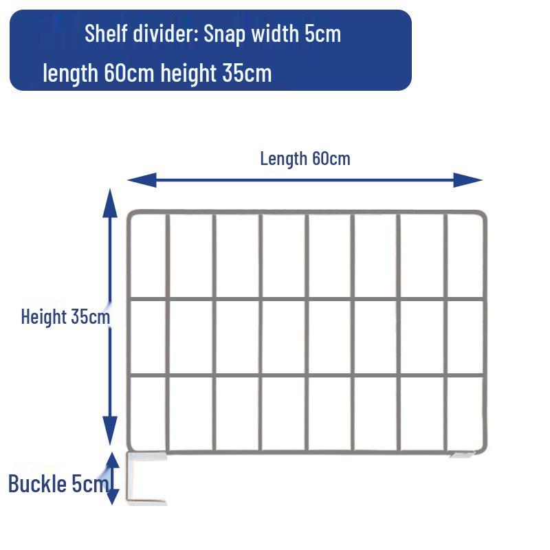 Warehouse Shelving Divider Mesh Grid Partition for Storage and Display Racks
