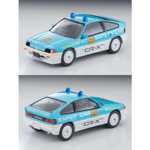 TOMYTEC Tomica Limited Vintage Neo 1/64 Scale LV-N318a Honda Ballade Sports CR-X MUGEN CR-X PRO Suzuka Circuit Safety Car Light Blue/White Finished Pr