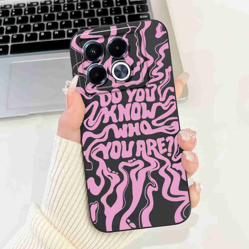 For Infinix Note 40 40X 5G Casing Lucky Girl Soft Silicone Case For Infinix Note 40 X  Note40 40X Pro 40Pro 5G Back Covers