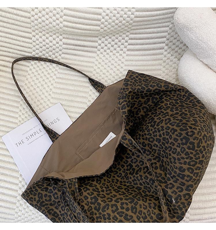 2024 Retro Canvas Tragetasche - Großes Fassungsvermögen, Doppelseitig, Einzelne Schulter, Modische Leichte Pendeltasche