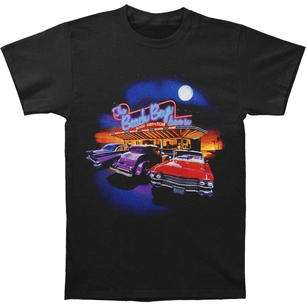 Men s Beach Boys Drive In 2011 Tour T-shirt Small Black XXL