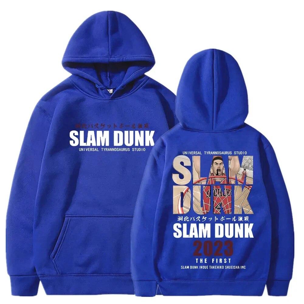 Dámská mikina Unisex Streetwear Běžné oblečení y2k Podzim Zima Unisex Mikiny Japonské Anime Slam Dunk Potisk Pulovr Mikina Unisex