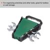 Uxcell Wrench Wrench Wrench ABS Plastic Tool Holder with 150mm X Pack of 2 Organizer, Rack, Holder, 8-Slot Handle, 120mm,