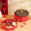 Multi-layered Lucky Cat Holder Snack Box Stackable Dried Fruits Plate  Candy