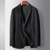 Men's Casual Suit 2025 Spring and Autumn Light Luxury Business Single West Middle-aged and Young People Solid Color Single-breasted Suit Trendy Jacket