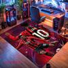Rafael Leão Player Carpet Rug for Living Room Bedroom Home Sofa Decoration,Kids Play Nonslip Floor Mat
