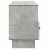 TV Stand Concrete Grey 102 x 34.5 x 50 cm Particleboard