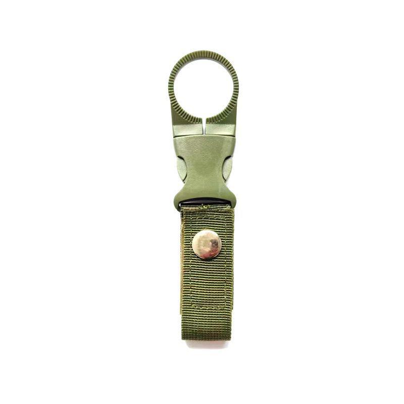 Mosquetón Táctico de Nailon para Botella de Agua con Clip de Correa