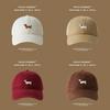 Designed Baseball Perfectly Cap With Charming Dog Embroidery For Everyday Wear