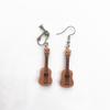 Personalized Small Guitar Earrings for Women Men Musical Lover Jewelry Cool Guitar Dangle Earrings