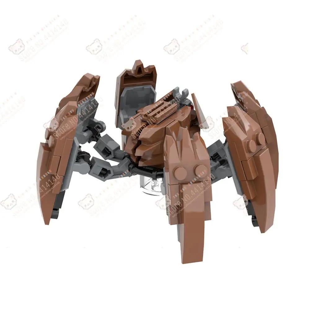 Movie Series Crab Droid MOC Building Blocks Sci-Fi Battle Robot Action Figure Model Decoration DIY Assembly Bricks Toys For Kids