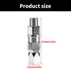 2Pieces Practical Rotating Sprayer Connectors Adapter for Seamless High Pressures Application and Multipurpose Use