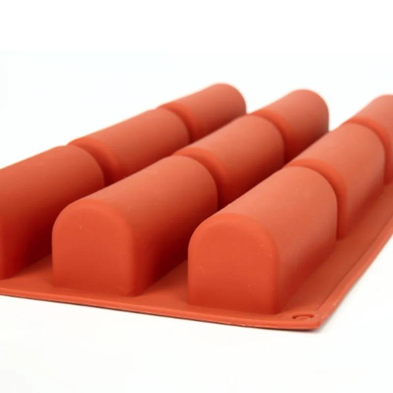 Silikonová forma 3D tyčinka ve tvaru tyčinky pro čokoládovou lanýžovou pěnu dort dezertní forma DIY pečící formy