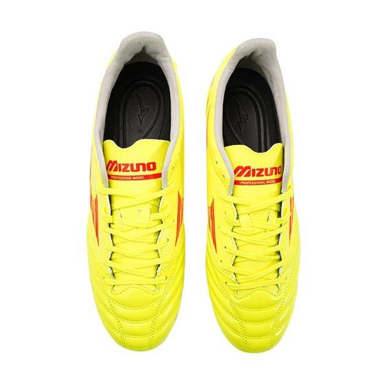 Mizuno Morelia Neo Iv Pro Ag Soccer Shoes Men Soccer Shoes Yellow P1GA243545