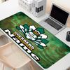 Custom Name Personalized Club Santos Laguna Pattern Mousepad, Laptop PC Desk Mat, Decorative Desk Mat for Home Keyboard Pad Gift