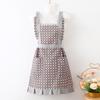 Fashion Princess Dress Double Pocket Anti-Stain Ladies Apron Kitchen Cooking Lace Cleaning Waist