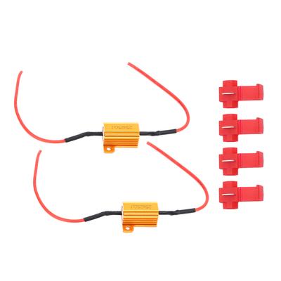 2 stücke 25W LED Decoder 25 Ohm Last Widerstand Warnung Blinker Fehler Freies Canceller für Auto Scheinwerfer DRL