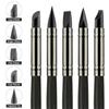 3mm Silicone Brush Pen Icing Cake Decorating Shaping Fondant Polymer Clay Sculpting Modelling Tool Styling 5pcs/set