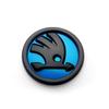 1Pcs Car ABS Logo Auto Front Hood Emblem Rear Trunk Cover Sticker for Skoda Octavia MK2 MK3 MK4 2 A7 Fabia Karoq Kodiaq Superb Rapid Yeti