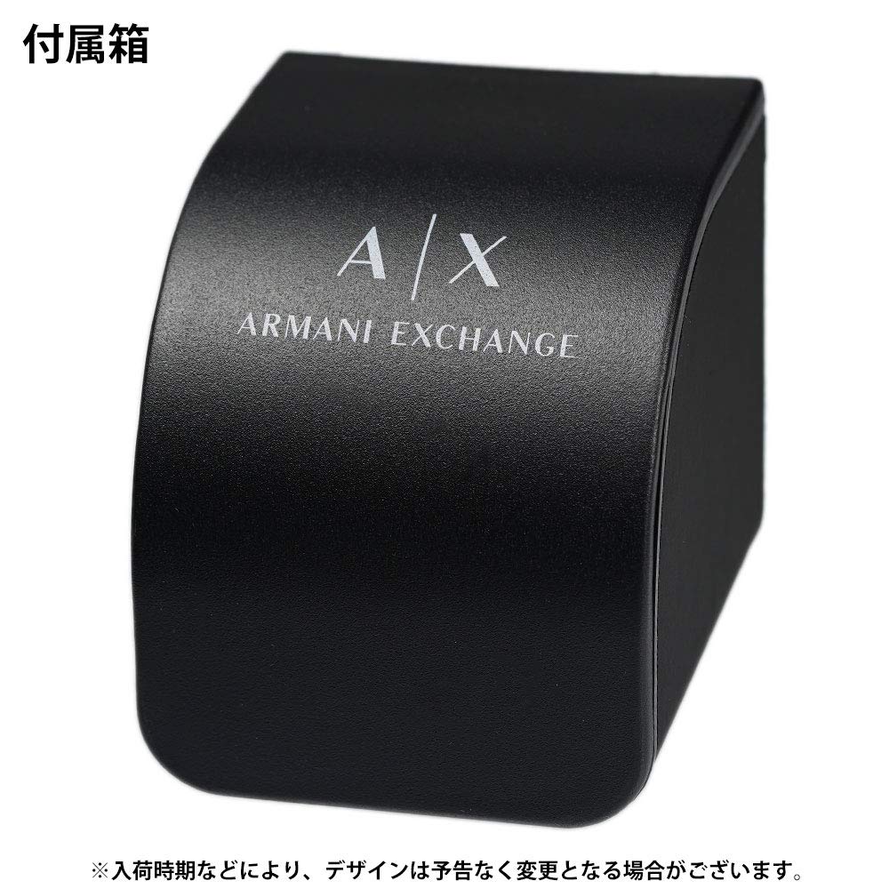 Watch ATLC Black Silicone Rubber AX1443 Watch [Armani Exchange] Men's [Item]