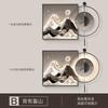 Luxury Led Clock Wall Fashion Chinese Style Design Creative Aesthetic Wall Watch Interior Bedrooms Horloge Room Decorations