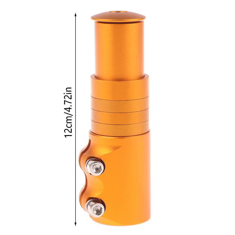 1Pc Bike Stem Fork Bicycle Handlebar Extension Riser Rise Up Bicycle Adapter Durable Power Mountain Cycling Part 120Mm