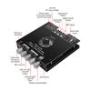 Digital Amplifier Module ZK-HT21 TDA7498E Stereo Power Amplifier 160Wx2+220W Bluetooth-Compatible High And Low Tone Subwoofer