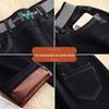 High Waist Wide Leg Women's Jeans - Plus Size, Slimming, Straight Loose Fit, 2025 Spring/Autumn Collection.