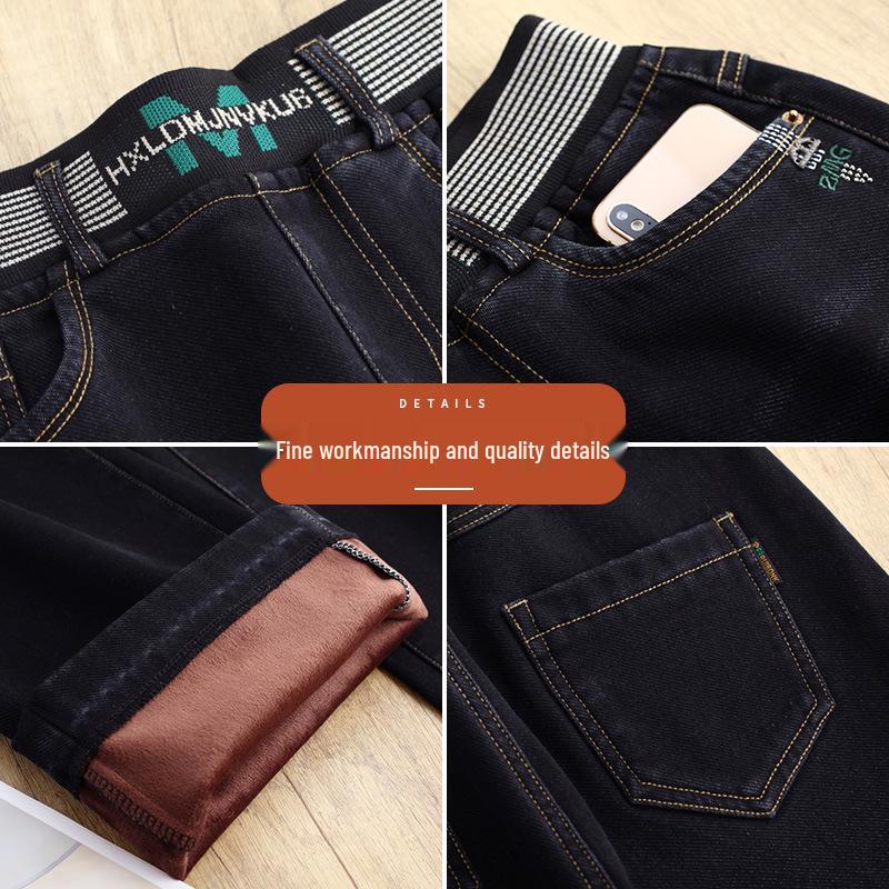 High Waist Wide Leg Women's Jeans - Plus Size, Slimming, Straight Loose Fit, 2025 Spring/Autumn Collection.