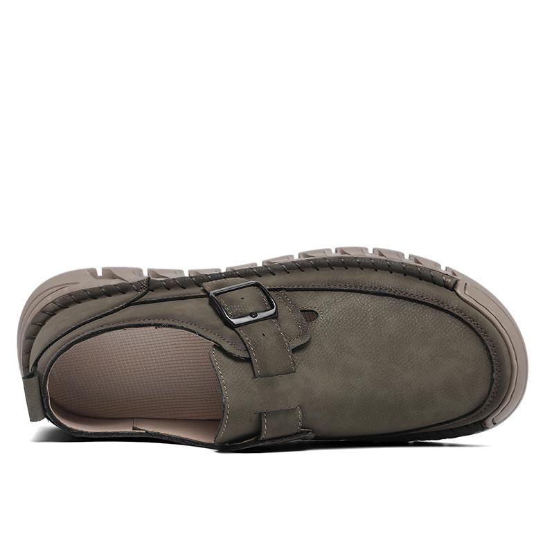 New Men's Casual Shoes Handmade Leather Loafers Comfortable Men's Shoes Quality Leather Flat Moccasins Men's Sneakers