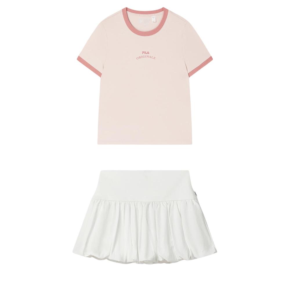 New FILA ORIGINALEBIELLA Skirt Set Women's F11W529112F+F51W529304F