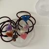 Korean Version of Acetate Jewelry Simple Jelly Love Hair Ring Daily Commuter Hair Rope French Ponytail Rubber Band