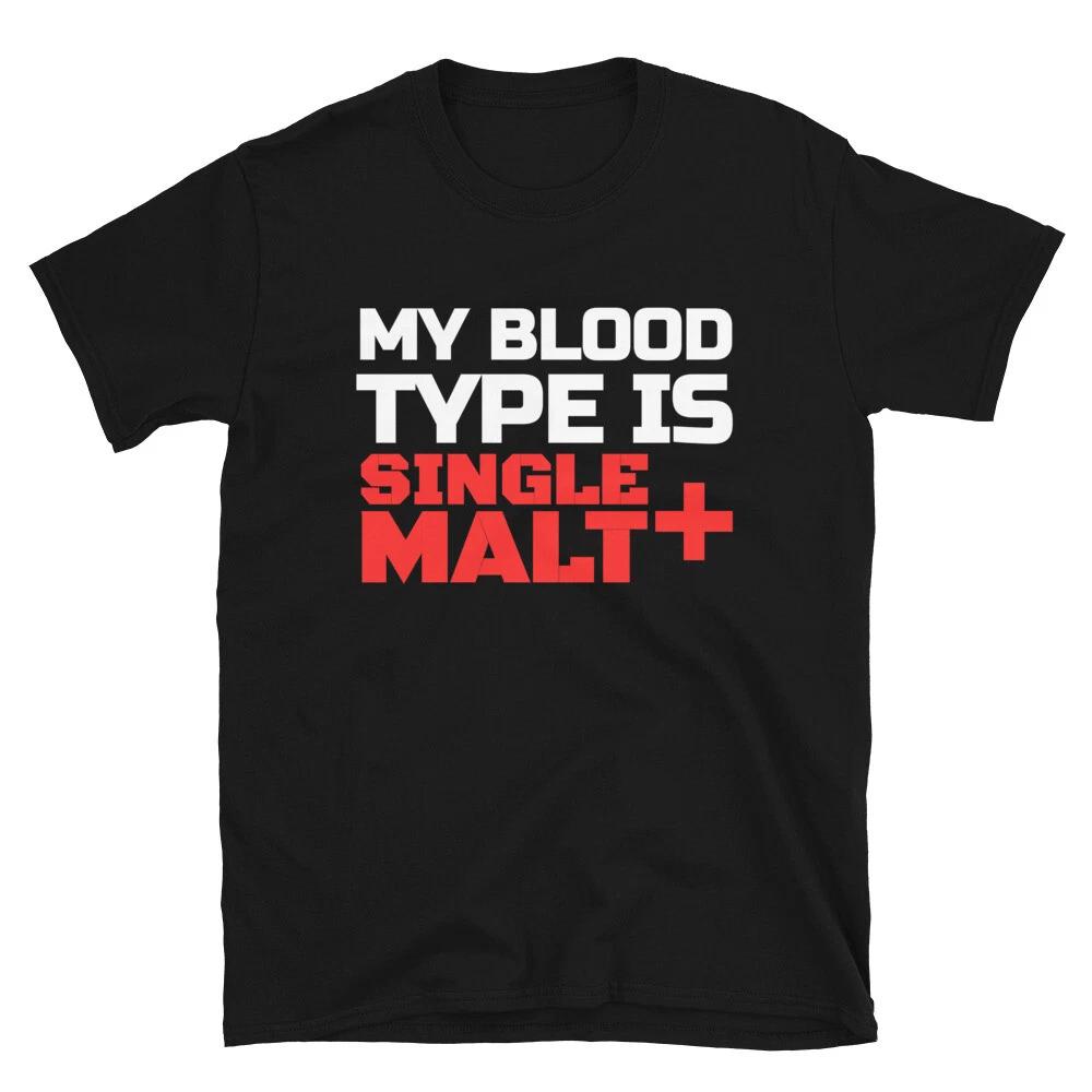 Whisky Single Malt Party Joke T-Shirt XXL