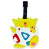 Luggage Tag Cartoon With Name Charmander Pikachu Psyduck Toy