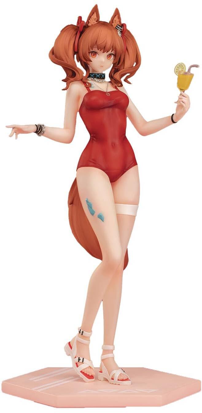 

Arknights Анджелина Летний Масштабная Фигурка Версия. 1/10 чёрный