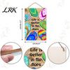 Wooden Sign for Patio Summer Beach Hanging Sign, Double?Sided Flip?Flop Wall Plaque with Rope, Coastal Holiday Home Porch Door Decor House