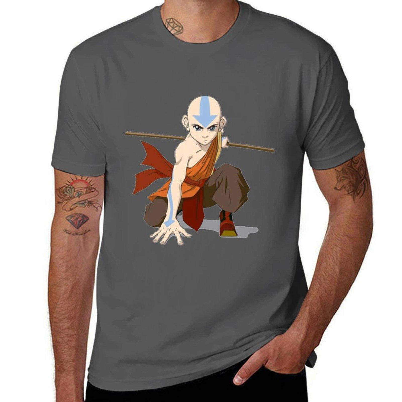 

Aang T-Shirt man t shirt graphic t shirts for man graphic vintage T-Shirt 4XL