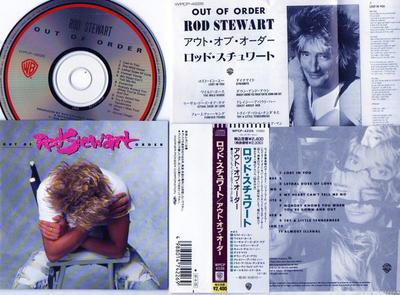 CD ROD STEWART  Out Of Order WPCP4226 Warner Bros. Re 1991 Japan Rock Used
