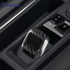 wszcr5 Hard Dry Carbon Fiber For Seat Leon MK4 Cupra Leon Cupra Formentor 2020 2021 2022 2023 2024 2025 Gear Shift Knob Trim Sticker