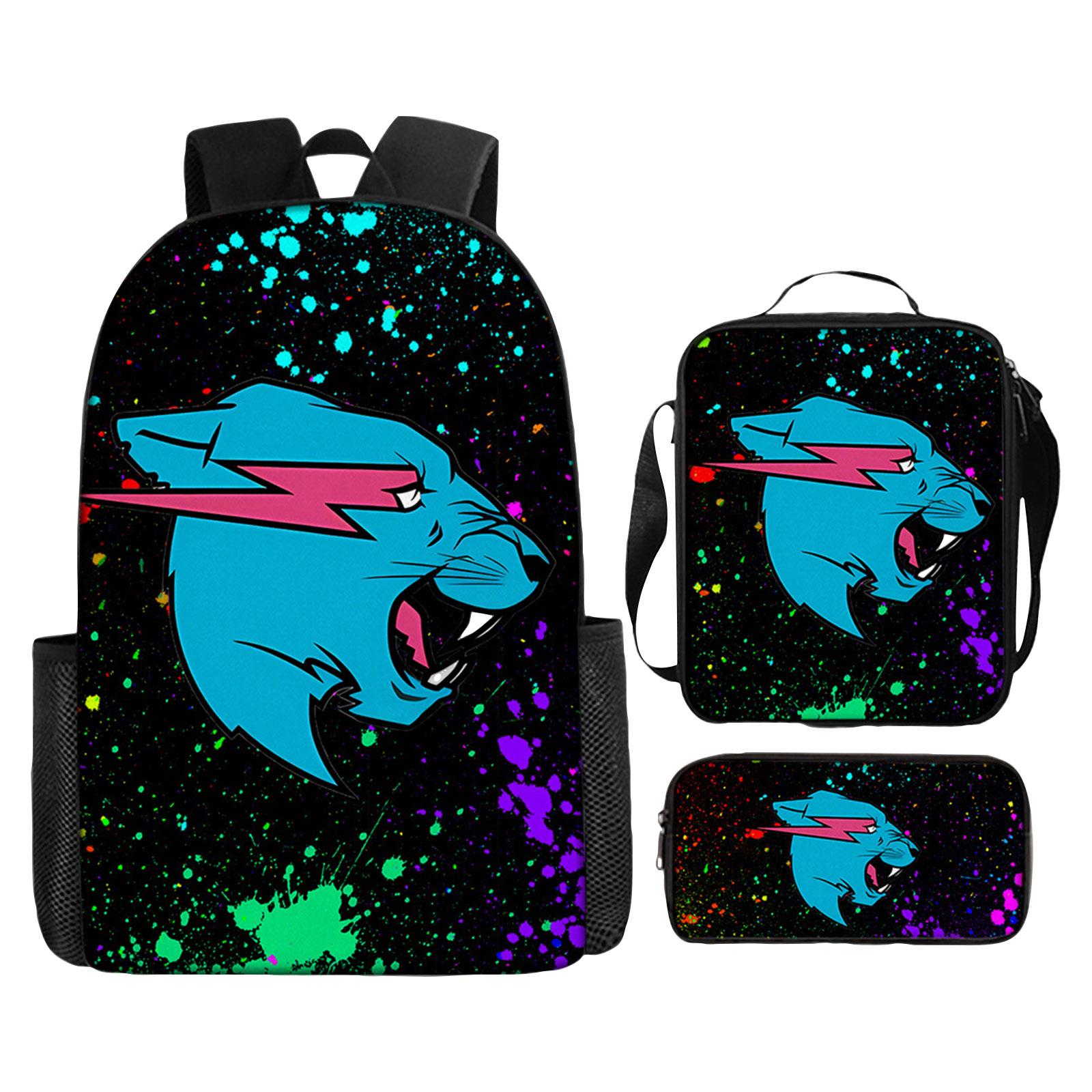 

Рюкзак для аниме-игр, Рюкзак для возвращения в школу Дышащий, Износостойкий и Водонепроницаемый, Подходит для подарков для мальчиков и девочек